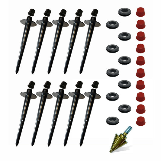 Tree I-V Root Feeder DIY Kit w/Plug & Drill 10-pk